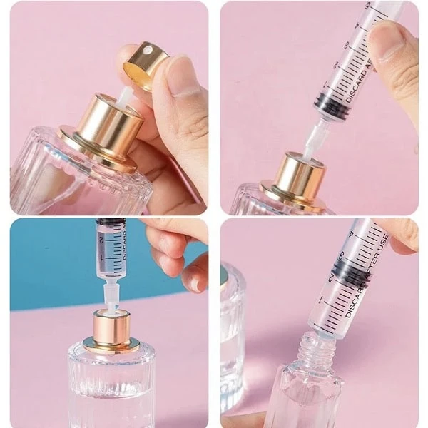 How to get perfume out of a bottle