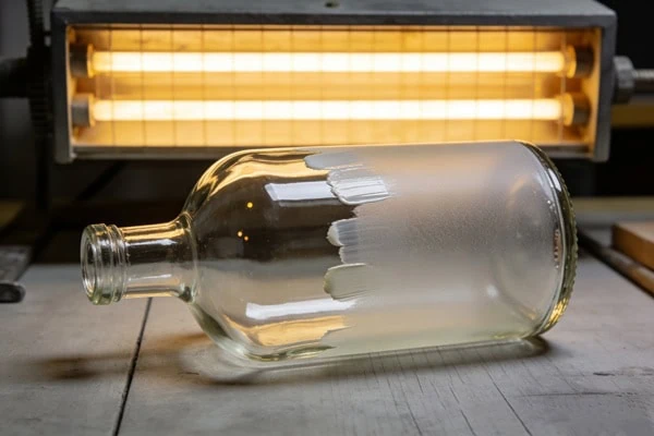 Applying Etching Cream to Glass